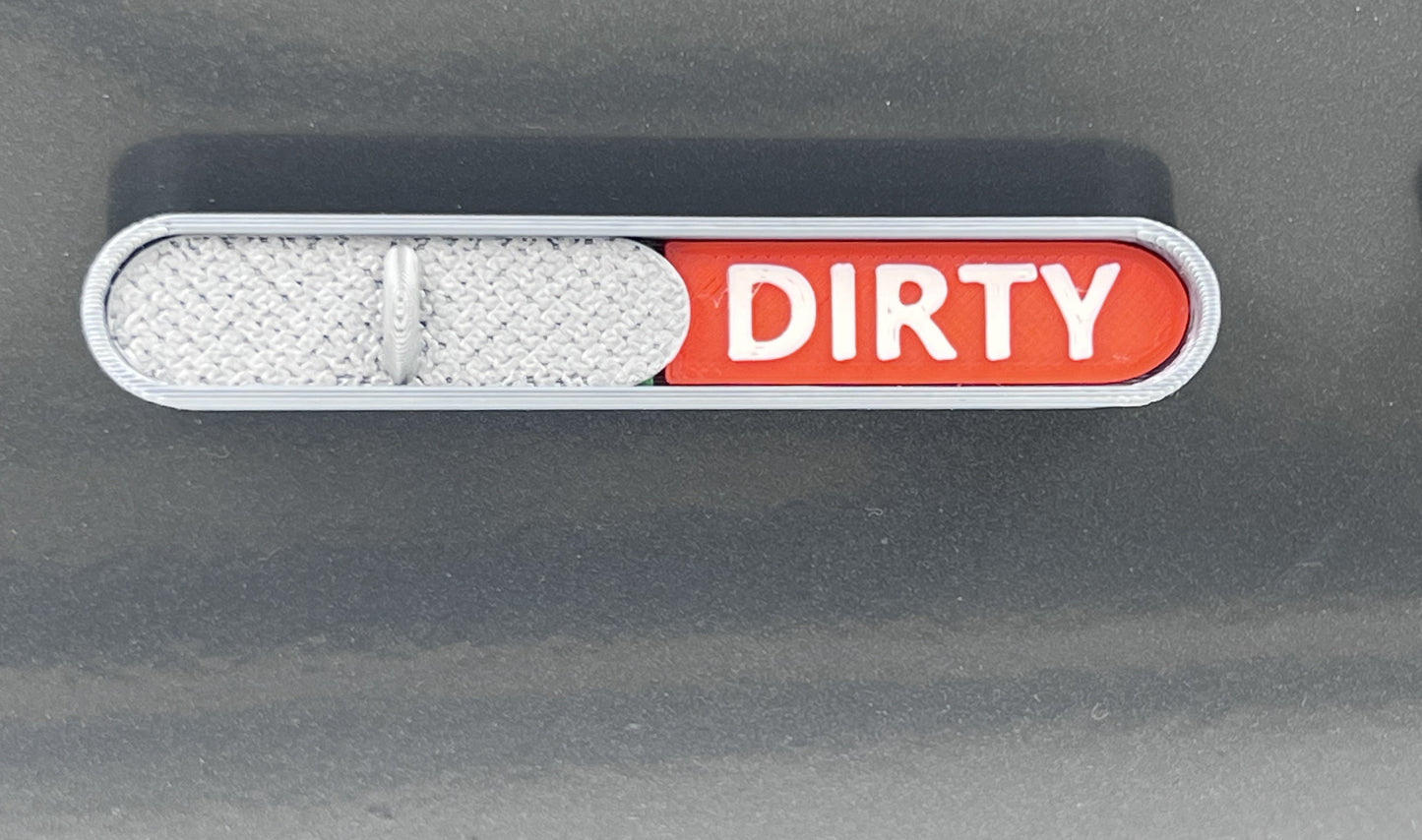 Dishwasher Dirty/Clean Magnetic Sign