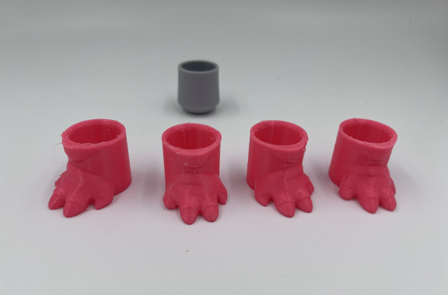 TPU Chair Leg Floor Protectors, Classroom Stool Leg Protector Caps, Chair Leg Caps for Hardwood Floors and Schools, Folding Metal Chairs Legs Tip Replacement