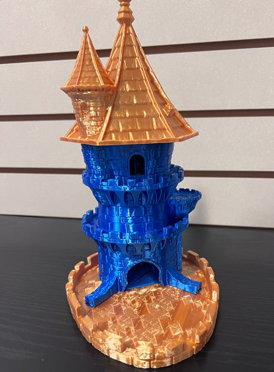 Wizard tower, dice tower